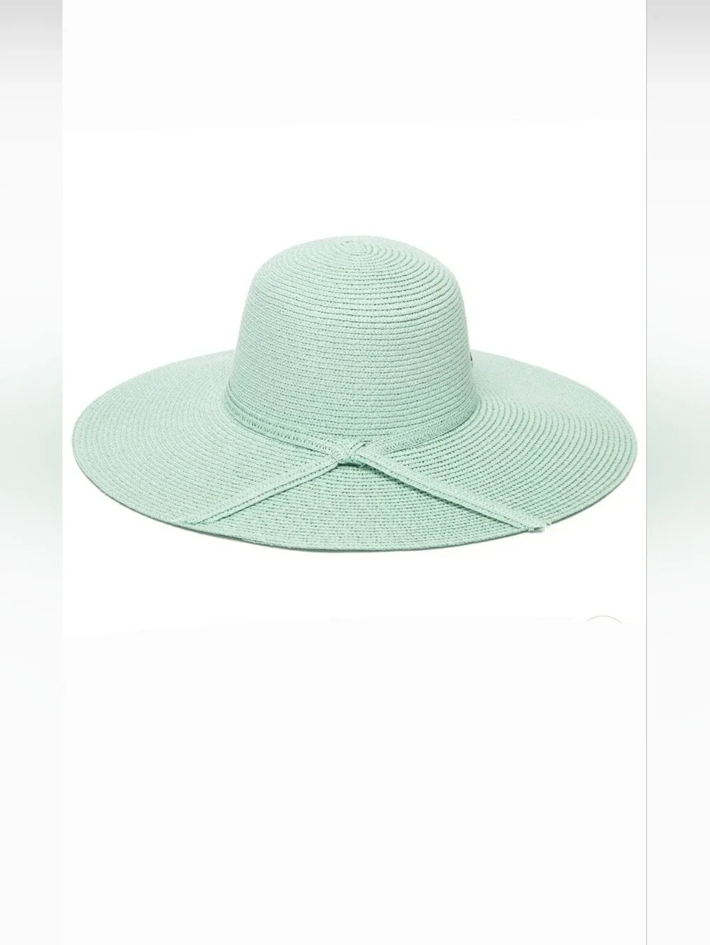Ocean Pacific OP Aqua The La Costa floppy Sun Hat with knot tie brand new